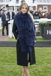 Vogue Williams - The Hennessy Gold Cup at Newbury Racecourse, England 11/26/ 2016