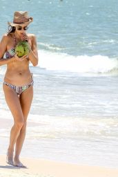 Alessandra Ambrosio in Bikini - Beach in Florianopolis, Brazil 12/20/ 2016