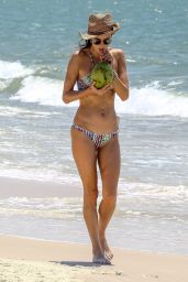 Alessandra Ambrosio in Bikini - Beach in Florianopolis, Brazil 12/20/ 2016
