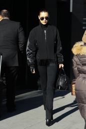 Bella Hadid - Stepping Out in Soho New York 12/20/ 2016