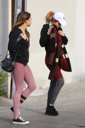 Bella Thorne in Tights - Leaving a Gym in LA 12/6/ 2016 