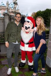 Blake Lively and Ryan Reynolds - Celebrate The Holidays at Disneyland 12/16/ 2016
