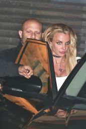 Britney Spears - Leaving the Nobu Restaurant in Malibu 12/1/ 2016