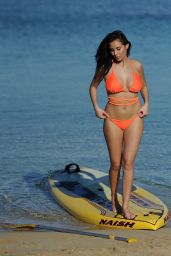 Chloe Goodman in a Bikini - Paddleboarding in Mexico 12/25/ 2016