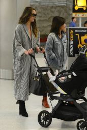 Chrissy Teigen - Arriving at Miami Airport 12/27/ 2016