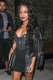Christina Milian at Catch in West Hollywood 12/16/ 2016 