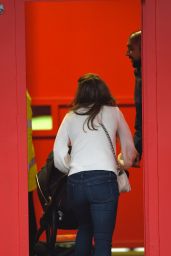 Coleen Rooney With Son Kai - Old Trafford stadium in Manchester 12/11/ 2016