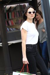 Crystal Reed - Holiday Shopping in Grove in Los Angeles 12/20/ 2016