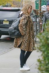 Dianna Agron at Her Hotel in NYC 12/5/ 2016 