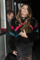 Elizabeth Hurley at The Ivy Restautant in London 12/8/ 2016 