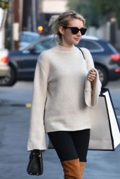 Emma Roberts Style - at Fred Segal in West Hollywood 12/13/ 2016 