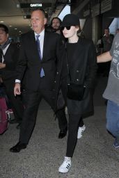 Emma Stone - LAX Airport in Los Angeles 12/19/ 2016