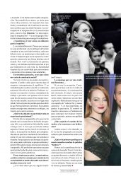 Emma Stone - Vanidades Magazine Chile -December 2016 Issue