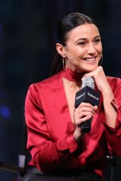 Emmanuelle Chriqui at AOL Build in New York City 12/8/ 2016