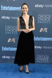 Emmy Rossum – 2016 Critics’ Choice Awards in Santa Monica 12/11/ 2016