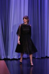 Felicity Jones - The Tonight Show Starring Jimmy Fallon in NYC, November 2016