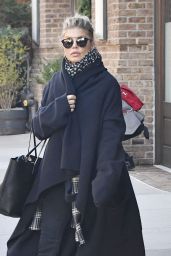 Fergie - Leaves Her Hotel in New York, December 2016