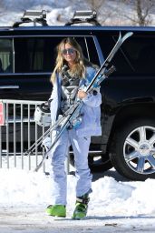 Heidi Klum and her ex-Seal Continue to enjoy their family holiday in Aspen, December 2016