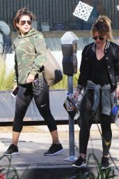 Hilary Duff at a Gym in Studio City 12/28/ 2016 