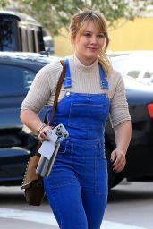 Hilary Duff at the Lancer Dermatology Clinic in Beverly Hills 12/14/ 2016 