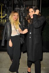 Hilary Duff - Enjoys a Night Out at Catch LA in West Hollywood 12/17/ 2016