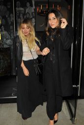 Hilary Duff - Enjoys a Night Out at Catch LA in West Hollywood 12/17/ 2016
