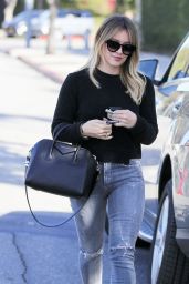 Hilary Duff in Jeans  - Shopping in Beverly Hills, CA 12/2/ 2016