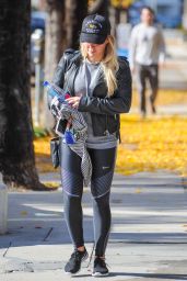 Hilary Duff in Spandex - Shopping at Gucci in Beverly Hills 12/15/ 2016 