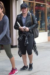 Hilary Duff - Leaving a Gym in Los Angeles 12/6/ 2016 