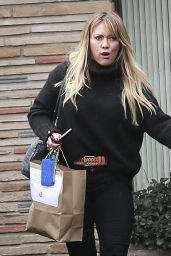 Hilary Duff - Shopping at a Framing Store in Studio City 12/22/ 2016