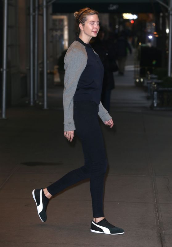 Ivanka Trump - Heads To The Gym in NYC 12/22/ 2016