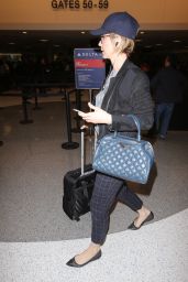 Jenna Elfman at LAX Aiurport in Los Angeles 12/13/ 2016 