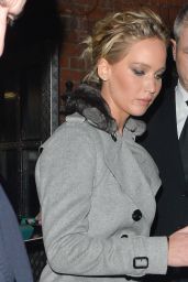 Jennifer Lawrence - Leaving Her Hotel in London 12/1/ 2016 