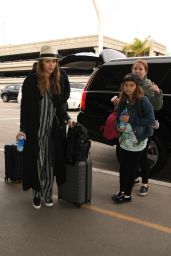Jessica Alba - Arrives at LAX Airport in Los Angeles 12/26/ 2016