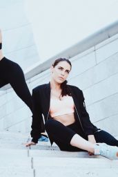 Jessica Lowndes - How To Still Look Stylish While Working Out 