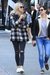 Julianne Hough Street Style - Shopping With a Friend at The Grove in Hollywood, December 2016