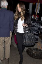 Kate Beckinsale - Arrived to Dinner at Craigs Restauarnt in West Hollywood, CA 12/21/ 2016