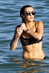 Katie Cassidy in a Bikini at a Pool in Miami 12/13/ 2016 