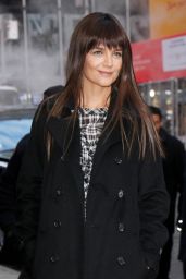 Katie Holmes at Good Morning America in NYC 12/6/ 2016 