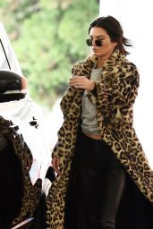 Kendall Jenner at a Gas Station in Beverly Hills 12/7/ 2016