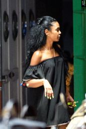 Kim Porter With P Diddy in St. Barth, December 2016