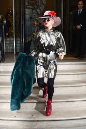 Lady Gaga - Leaving Her Hotel in London, UK 12/7/ 2016