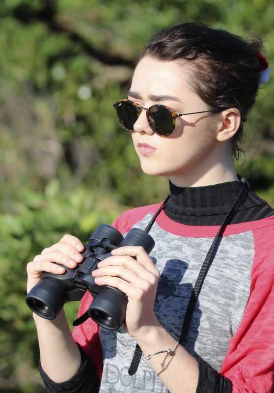 Maisie Williams - Campaigning for DolphinProject in Taiji, Japan 12/2/ 2016