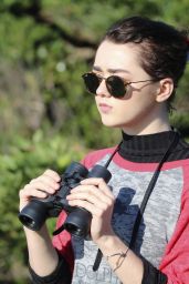 Maisie Williams - Campaigning for DolphinProject in Taiji, Japan 12/2/ 2016