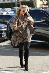 Molly Sims - Shopping at Saks Fifth Avenue in Beverly Hills 12/8/ 2016 