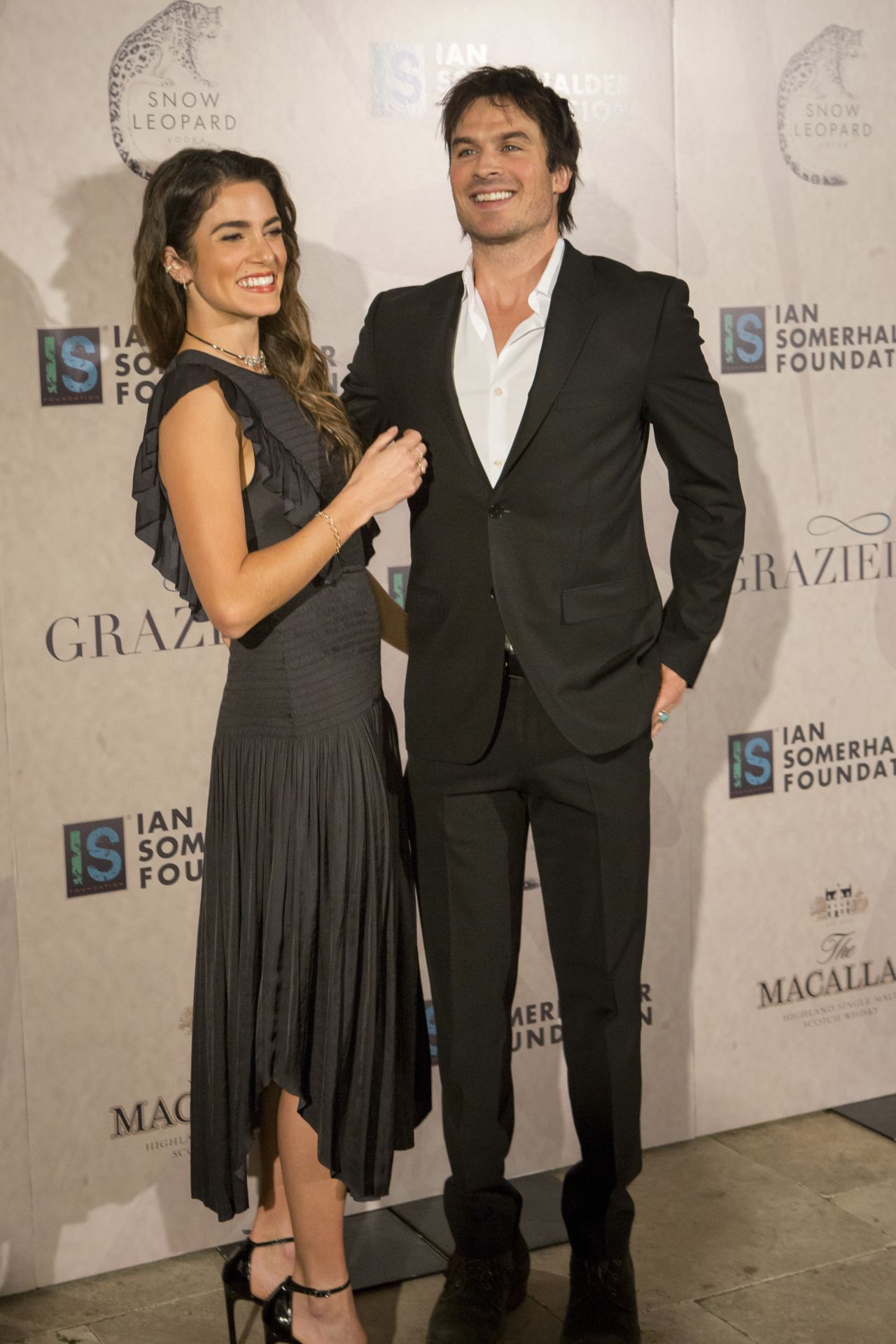 Nikki Reed and Ian Somerhalder - Ian Somerhalder Foundation Benefit ...