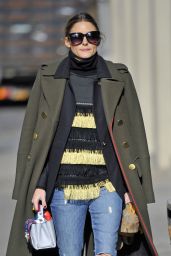 Olivia Palermo Street Style - Out in New York City 12/23/ 2016