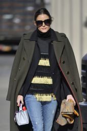 Olivia Palermo Street Style - Out in New York City 12/23/ 2016