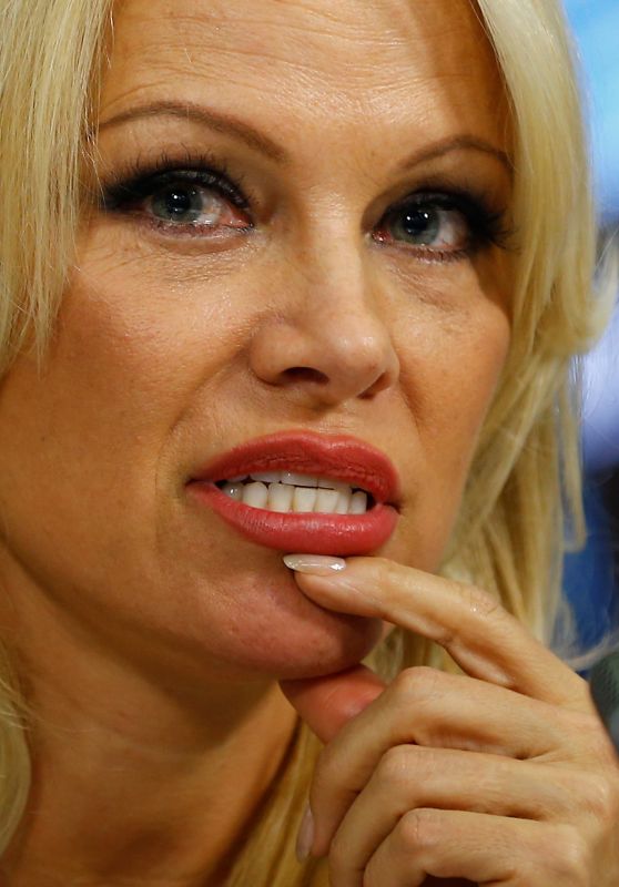 Pamela Anderson - IFAW Press Conference in Moscow 12/16/ 2016