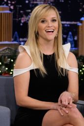 Reese Witherspoon - Appeared on Tonight Show Starring Jimmy Fallon in NYC 12/16/ 2016 